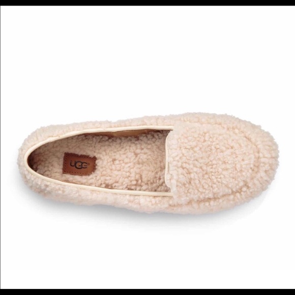 UGG HAILEY FLUFF SHEARLING SLIPPER, Size 9 - Picture 4 of 8